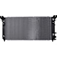 13398C Radiator Sold individually, Models With Factory Tow Package, With Two Coolers