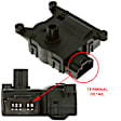 1712288 Heater Blend Door Actuator - Sold individually, Inlet Door Actuator, Blower Housing