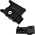 2012 Volkswagen CC - A/C Actuator, Dual Zone Blend Door Actuator; Upper Duct; Indirect Vent; With Automatic Temperature Control