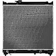 1864C Radiator Sold individually, Automatic Transmission Models, 16-3/4in. High Core