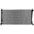 2136C Radiator Sold individually, 2 Row Core, 2in. Thick Core