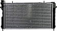 2795C Radiator - Sold individually, 1-Row, Aluminum Core, Without Transmission Cooler and Engine Oil Cooler