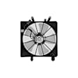 2811277 OE Replacement Radiator Fan Driver Side, Single fan, GPD OE Replacement
