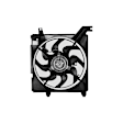 2811295 Cooling Fan Assembly - Sold individually, For A/C Condenser, Single Fan, Radiator Side