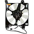 2002 Chrysler Sebring - A/C Condenser Fan Passenger Side, 2.7L 6Cyl, Coupe, Condenser Side, Single fan, GPD OE Replacement