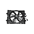 2007 Ford Crown Victoria - Radiator Fan 8 Cyl 4.6L, Radiator and Condenser Complete Assembly, Single fan, GPD OE Replacement