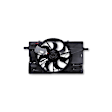 2010 Volvo V50 - Radiator Fan 5 Cyl 2.5L, Radiator and Condenser Complete Assembly, Dual fan, GPD OE Replacement