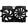 2011 Mercury Mariner - Radiator Fan 4 Cyl 2.5L, Radiator and Condenser Complete Assembly, Dual fan, GPD OE Replacement