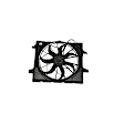 2013 Dodge Durango - Radiator Fan 5.7L 8Cyl, With Standard Cooling, Dual fan, GPD OE Replacement