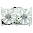 2002 Lexus GS300 - Radiator Fan 6 Cyl 3.0L, Radiator and Condenser Complete Assembly, Dual fan, GPD OE Replacement