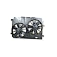 2002 Chevrolet Camaro - Radiator Fan 8 Cyl 5.7L, Radiator and Condenser Complete Assembly, Dual fan, GPD OE Replacement