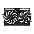 2811880 OE Replacement Radiator Fan, Dual fan