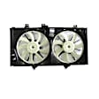 2016 Toyota Camry - Radiator Fan 4 Cyl 2.5L, FULL HYBRID EV-GAS (FHEV), Radiator and Condenser Complete Assembly, Dual fan
