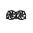 2811932 Cooling Fan Assembly - Sold individually, For A/C Condenser