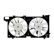 2811947 OE Replacement Radiator Fan, 3.6L, 6Cyl, Dual fan