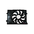 2019 Hyundai Santa Fe - Radiator Fan 4 Cyl 2.4L, Radiator and Condenser Complete Assembly, Single fan