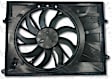 2019 Hyundai Santa Fe - Radiator Fan 4 Cyl 2.4L, Radiator and Condenser Complete Assembly, Single fan