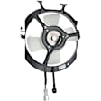 2812125 OE Replacement Radiator Fan Passenger Side, Single fan