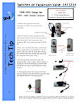 3411234 A/C Expansion Valve - Front, Sold individually