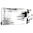 1996 Pontiac Sunfire - A/C Condenser, 4 Cyl 2.2L, GPD OE Replacement
