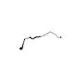 4813043 A/C Refrigerant Liquid Hose - Sold Individually
