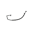4813166 A/C Refrigerant Discharge Hose, Sold Individually
