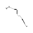 4813412 A/C Refrigerant Liquid Hose - Sold Individually
