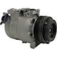 1992 BMW 320i - A/C Compressor, With Clutch, 5-Groove Pulley, 2.0L 6Cyl, 65 Series