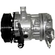 6511261 A/C Compressor, With Clutch, 6-Groove Pulley, 3.7L, 6Cyl, 65 Series