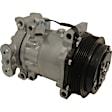 1996 GMC C3500 - A/C Compressor, Sanden Style Replacement For 6511339, With Clutch, 6-Groove Pulley, 8 Cyl 6.5L, 65 Series