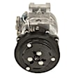 1996 GMC C3500 - A/C Compressor, Sanden Style Replacement For 6511339, With Clutch, 6-Groove Pulley, 8 Cyl 6.5L, 65 Series