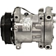 1996 GMC C3500 - A/C Compressor, Sanden Style Replacement For 6511339, With Clutch, 6-Groove Pulley, 8 Cyl 6.5L, 65 Series