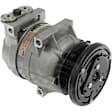 2000 Oldsmobile Alero - A/C Compressor, 6 Groove; V5; Pag 46 Oil; 8011252 8Oz, With Clutch, 6-Groove Pulley, 3.4L, 65 Series