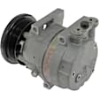 2000 Oldsmobile Alero - A/C Compressor, 6 Groove; V5; Pag 46 Oil; 8011252 8Oz, With Clutch, 6-Groove Pulley, 3.4L, 65 Series