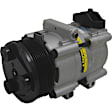 1999 Ford E-350 Econoline Club Wagon - A/C Compressor, 8 Groove; Fs10; O-Ring (2) 1311385, With Clutch, 8-Groove Pulley, 5.4L, 65 Series