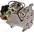 6511500 A/C Compressor, With Clutch, 3.8L, 6Cyl, 65 Series