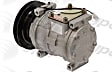 1996 Chrysler New Yorker - A/C Compressor, 10Pa17C; Nipp; 1 Groove; 5.75In Diameter, With Clutch, 1-Groove Pulley, 6 Cyl 3.5L, 65 Series