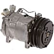 6511550 A/C Compressor, With Clutch, 2-Groove Pulley, 65 Series