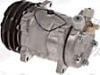 6511550 A/C Compressor, With Clutch, 2-Groove Pulley, 65 Series