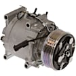 2000 Plymouth Breeze - A/C Compressor, 6 Groove; Sanden; Trs090, With Clutch, 6-Groove Pulley, 4 Cyl 2.4L, 65 Series