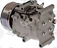 2000 Plymouth Breeze - A/C Compressor, 6 Groove; Sanden; Trs090, With Clutch, 6-Groove Pulley, 4 Cyl 2.4L, 65 Series