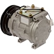 1989 Toyota Land Cruiser - A/C Compressor, With Clutch, 1-Groove Pulley, 4.0L 6Cyl, 65 Series