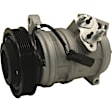 2003 Dodge Caravan - A/C Compressor, 6 Groove; With or Without Rear A.C.; 10S20H; Seals 1311501; 1311502; 1311503; 1311416, With Clutch, 6-Groove Pulley, 3.3L 6Cyl, 65 Series