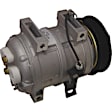 2004 Volvo C70 - A/C Compressor, 6 Groove; Dks15Ch; Direct Mount, With Clutch, 6-Groove Pulley, 2.3L 5Cyl, 65 Series