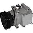 6511702 A/C Compressor, With Clutch, 6-Groove Pulley, 65 Series