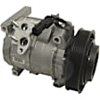 6511703 A/C Compressor, With Clutch, 6-Groove Pulley, 2.4L, 4Cyl, 65 Series