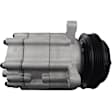 2000 Saturn SL2 - A/C Compressor, With Clutch, 5-Groove Pulley, 1.9L 4Cyl, 65 Series