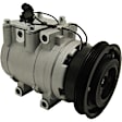 6512205 A/C Compressor, With Clutch, 4-Groove Pulley, 65 Series