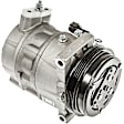6512220 A/C Compressor, With Clutch, 3.5L, 6Cyl, 65 Series