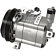 2006 Subaru Forester - A/C Compressor, 4 Groove; Dkv14G, With Clutch, 4-Groove Pulley, 2.5L, 65 Series